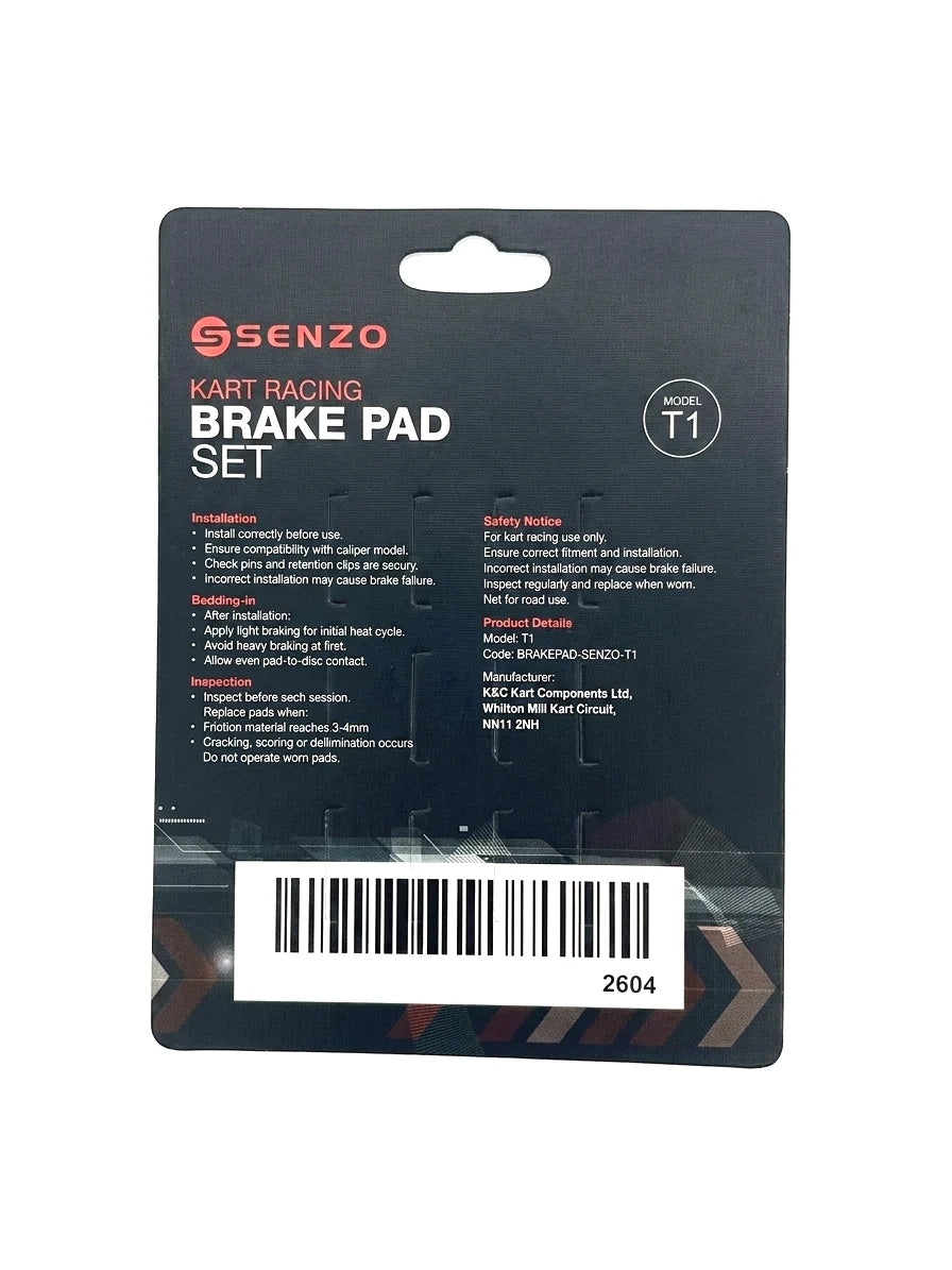 SENZO BRAKE PAD SET T1 OTK BSD BWD