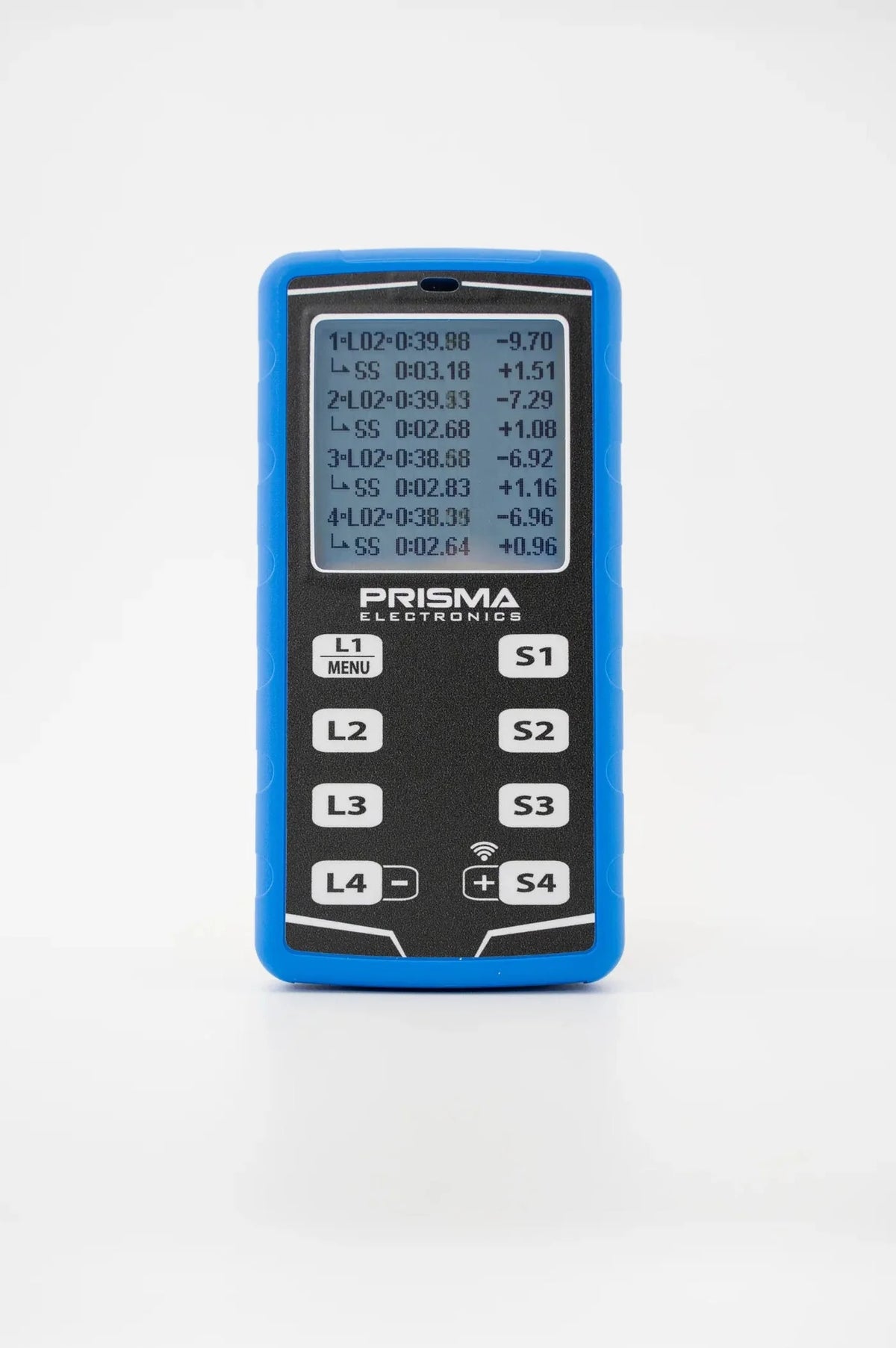 PRISMA MULTI DRIVER STOPWATCH WITH SPLIT TIMES AND DATA DOWNLOAD