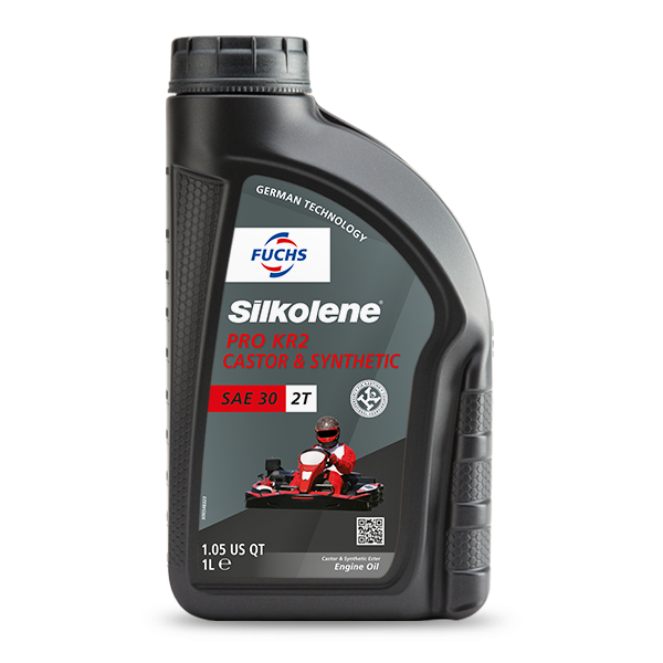 FUCHS Silkolene PRO KR2 Castor & Synthetic 2T Oil - 1 Litre