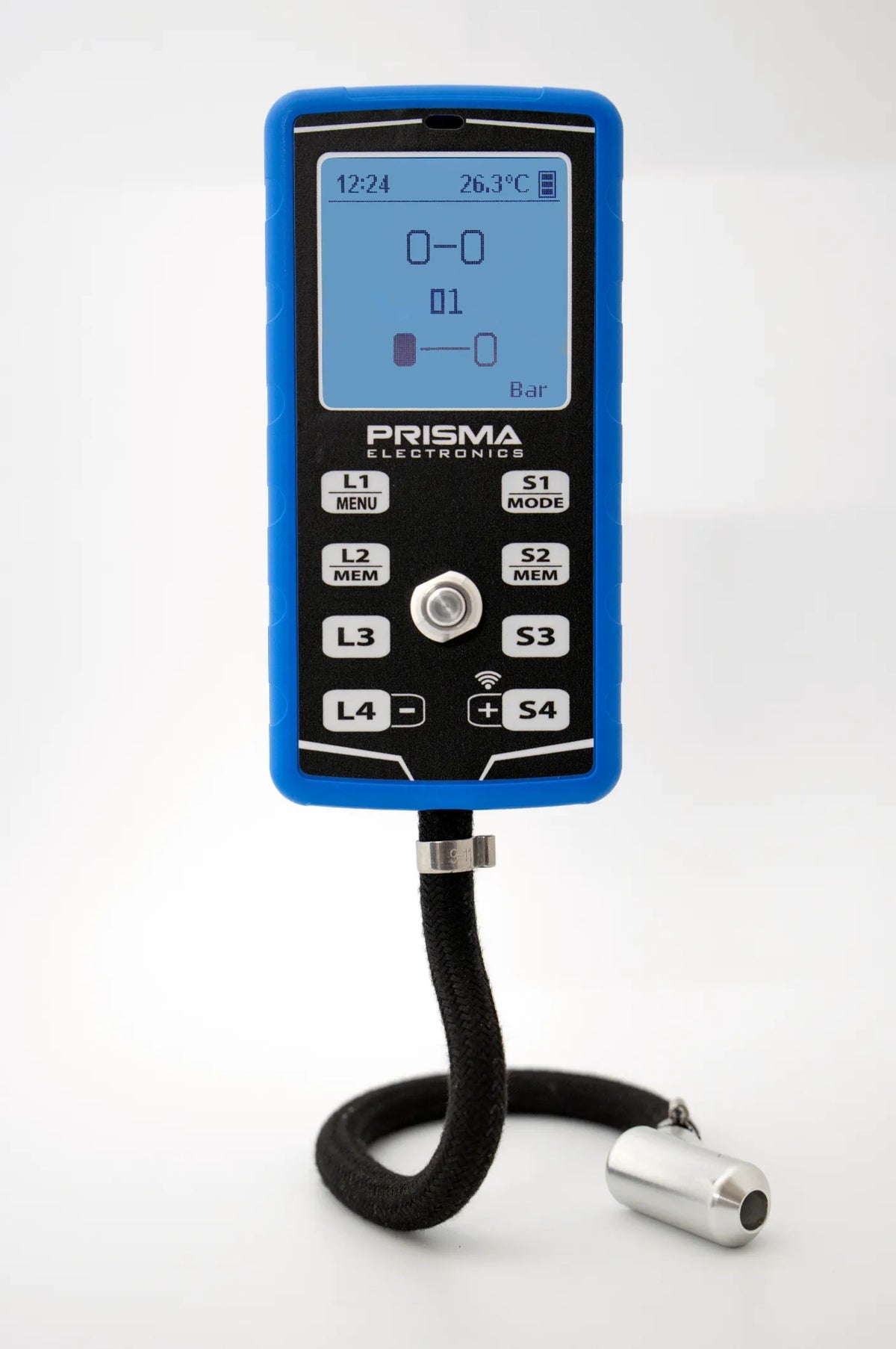 PRISMA HPM5 2025 TYRE PRESSURE GAUGE WITH STOPWATCH